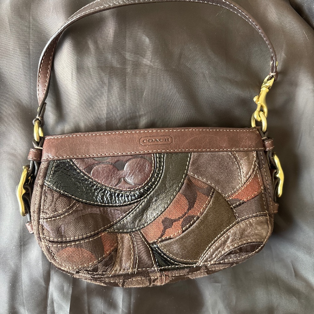 Y2K Coach Patchwork Mini Purse